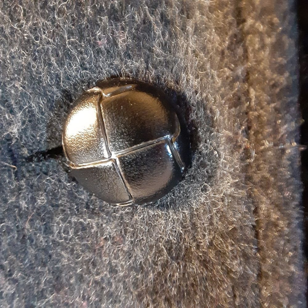 Vintage Gallery Wool Funnel Neck Blazer Bomber Jacket 14 - Picture 13 of 15